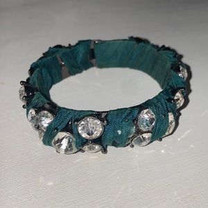 J Crew bejeweled bangle bracelet